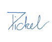 Signature Dr. Pickel (picture signature)