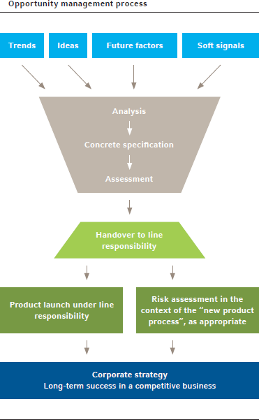 Opportunity management process